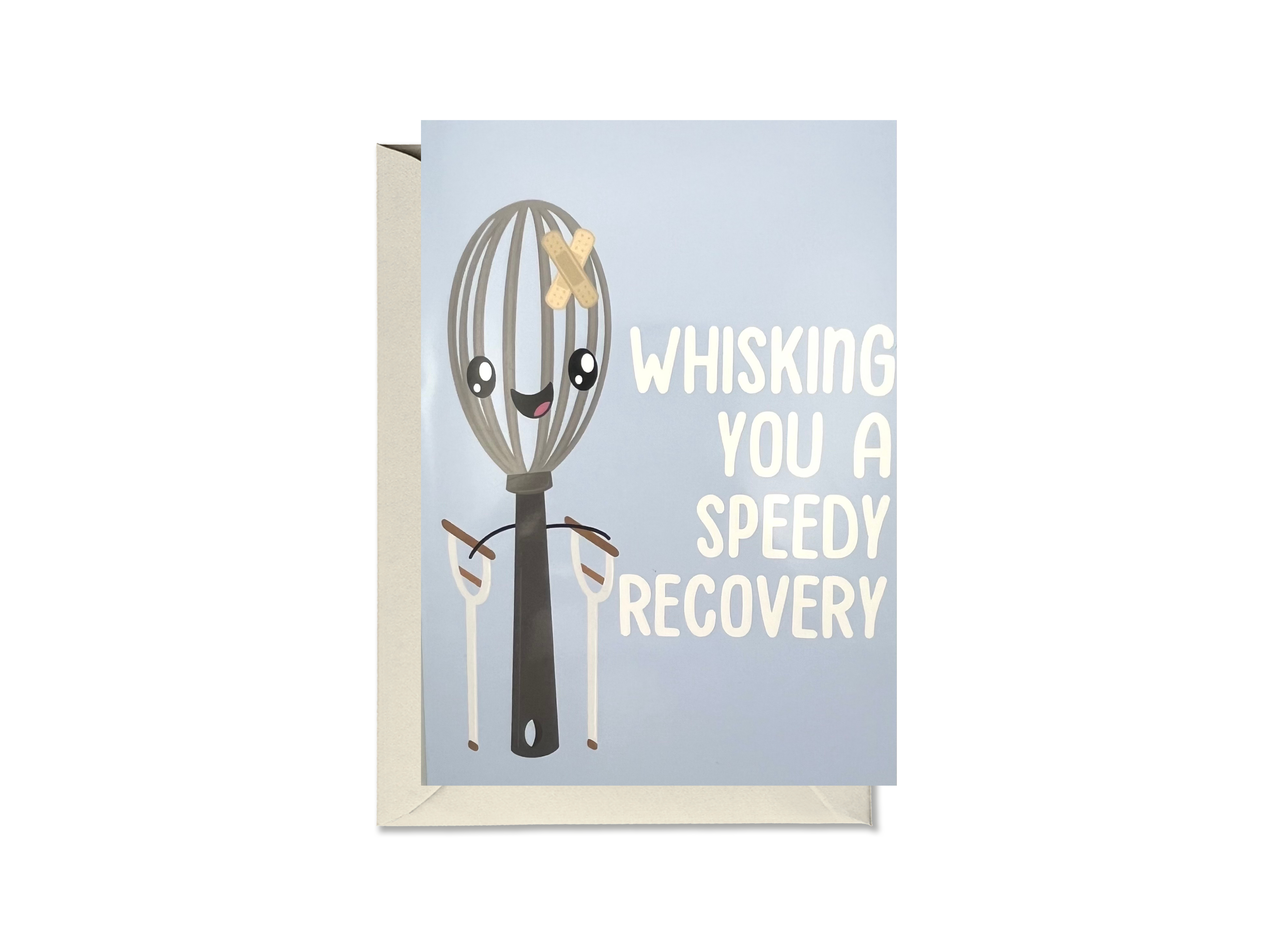 Whisking You A Speedy Recovery Card