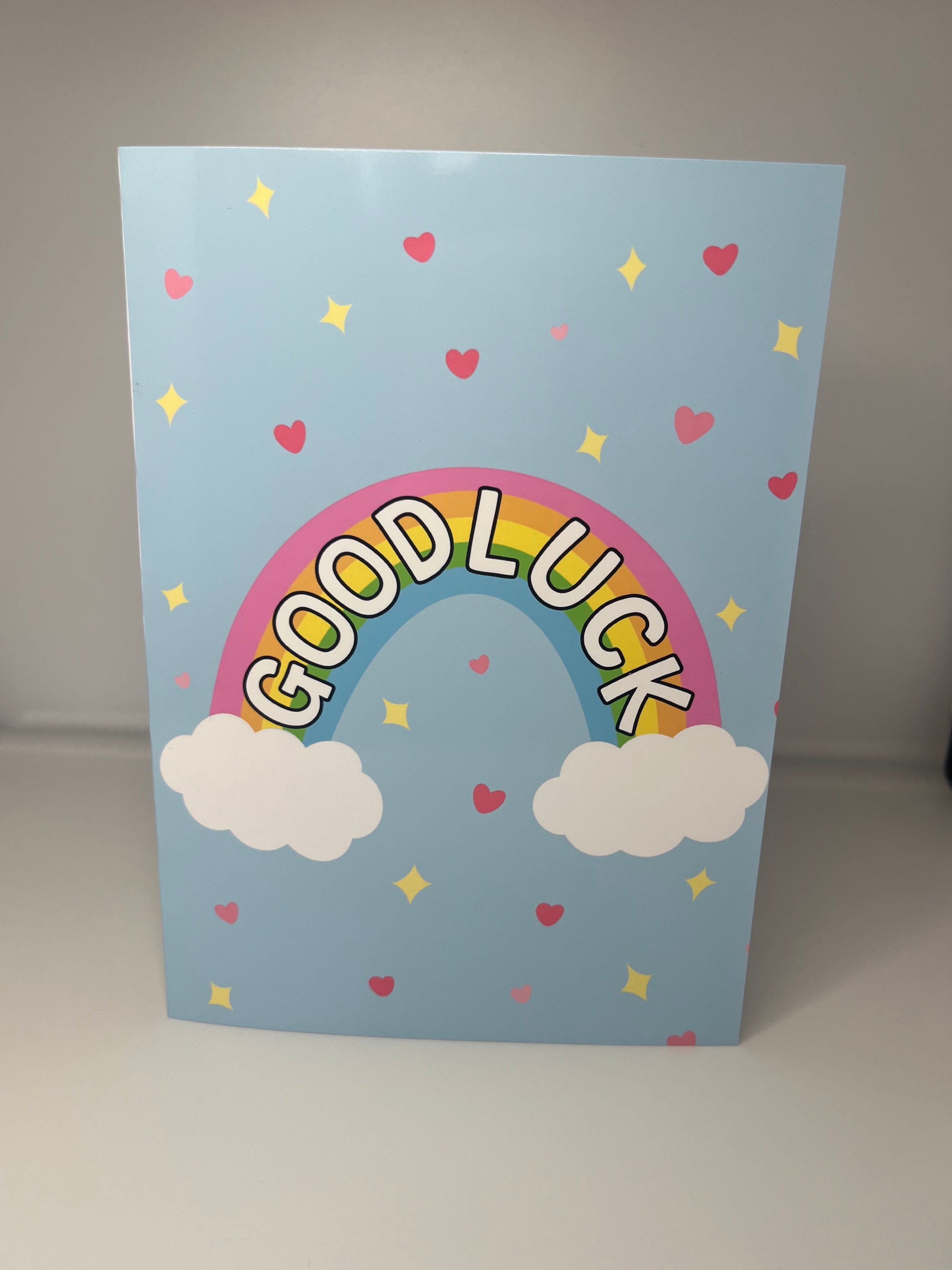 Rainbow Good Luck Card