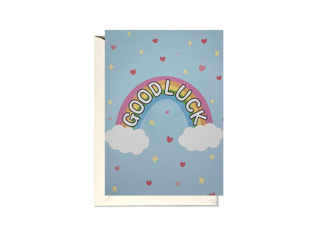 Rainbow Good Luck Card
