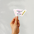 Therapy Is Expensive Buy Stationary Instead Sticker