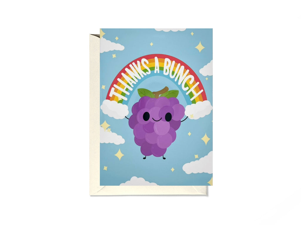 Thanks A Bunch Grapes Card