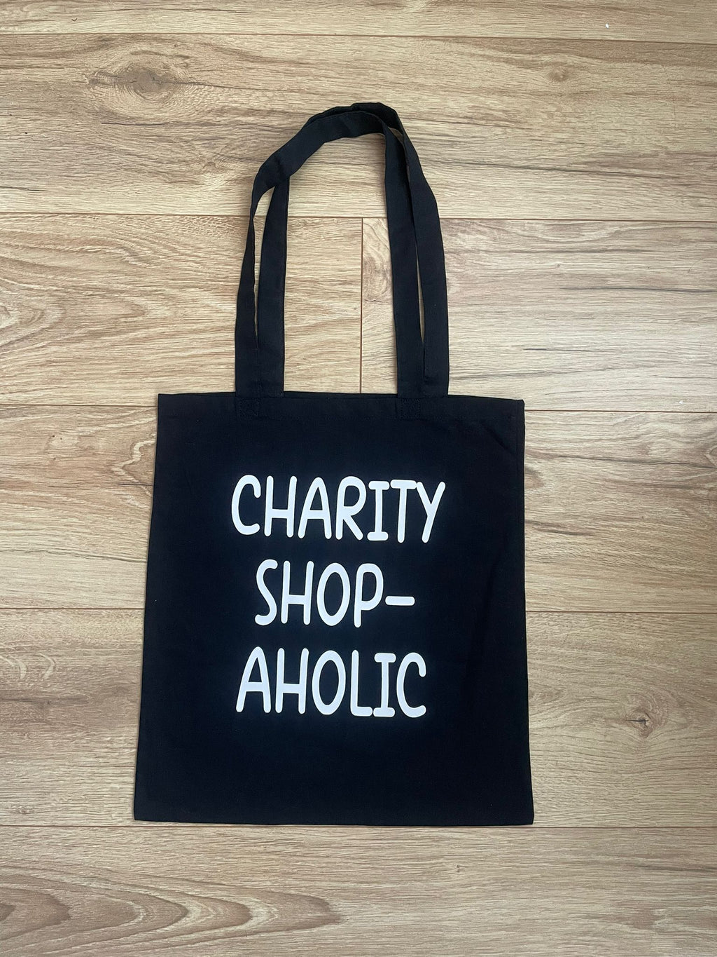 Charity Shop-aholic Tote Bag