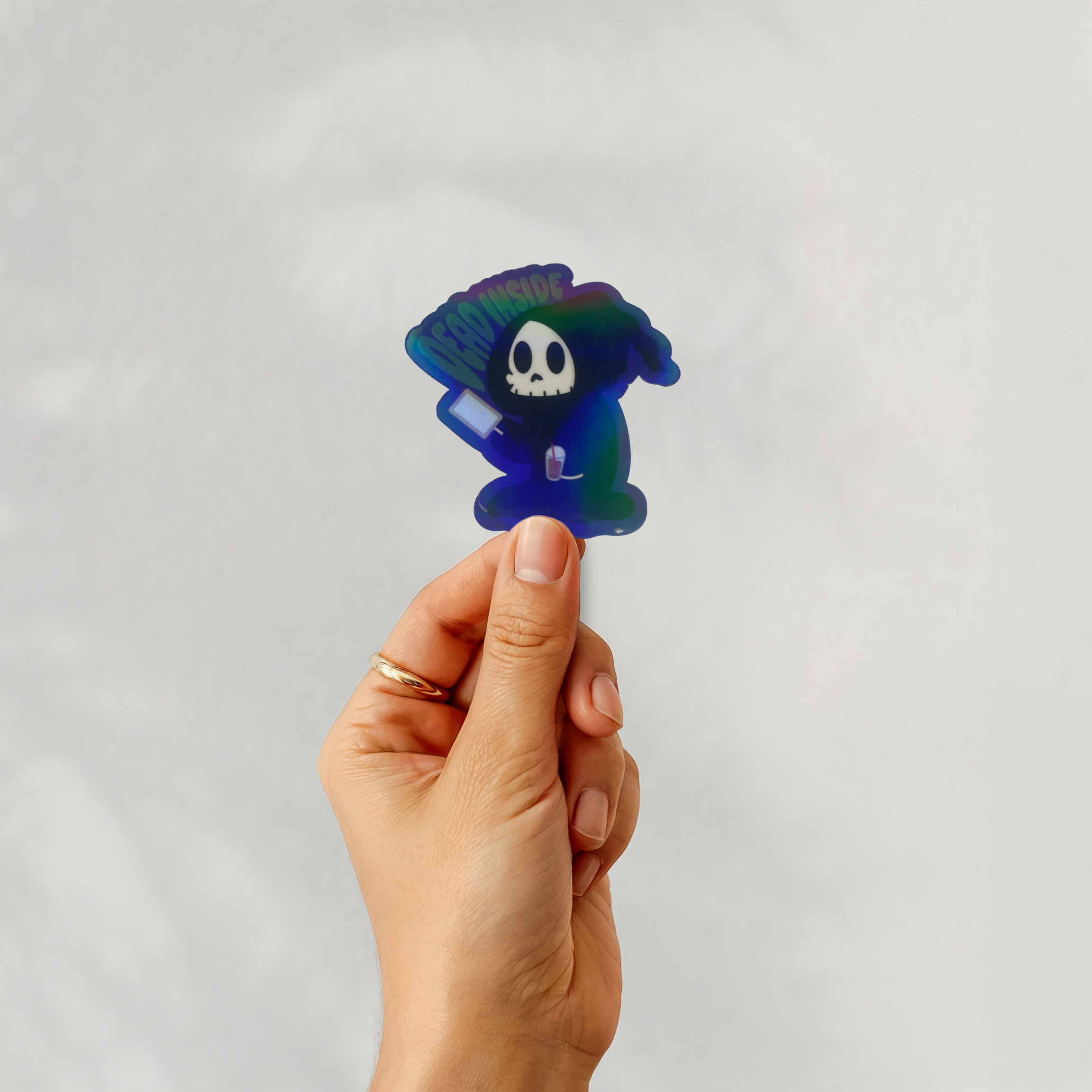 Dead Inside Reaper Sticker