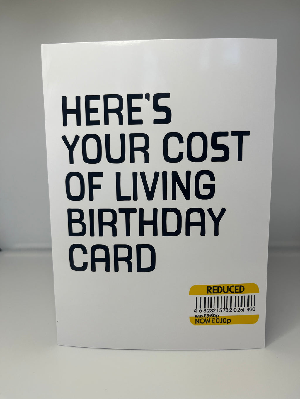 Here’s Your Cost Of Living Birthday Card