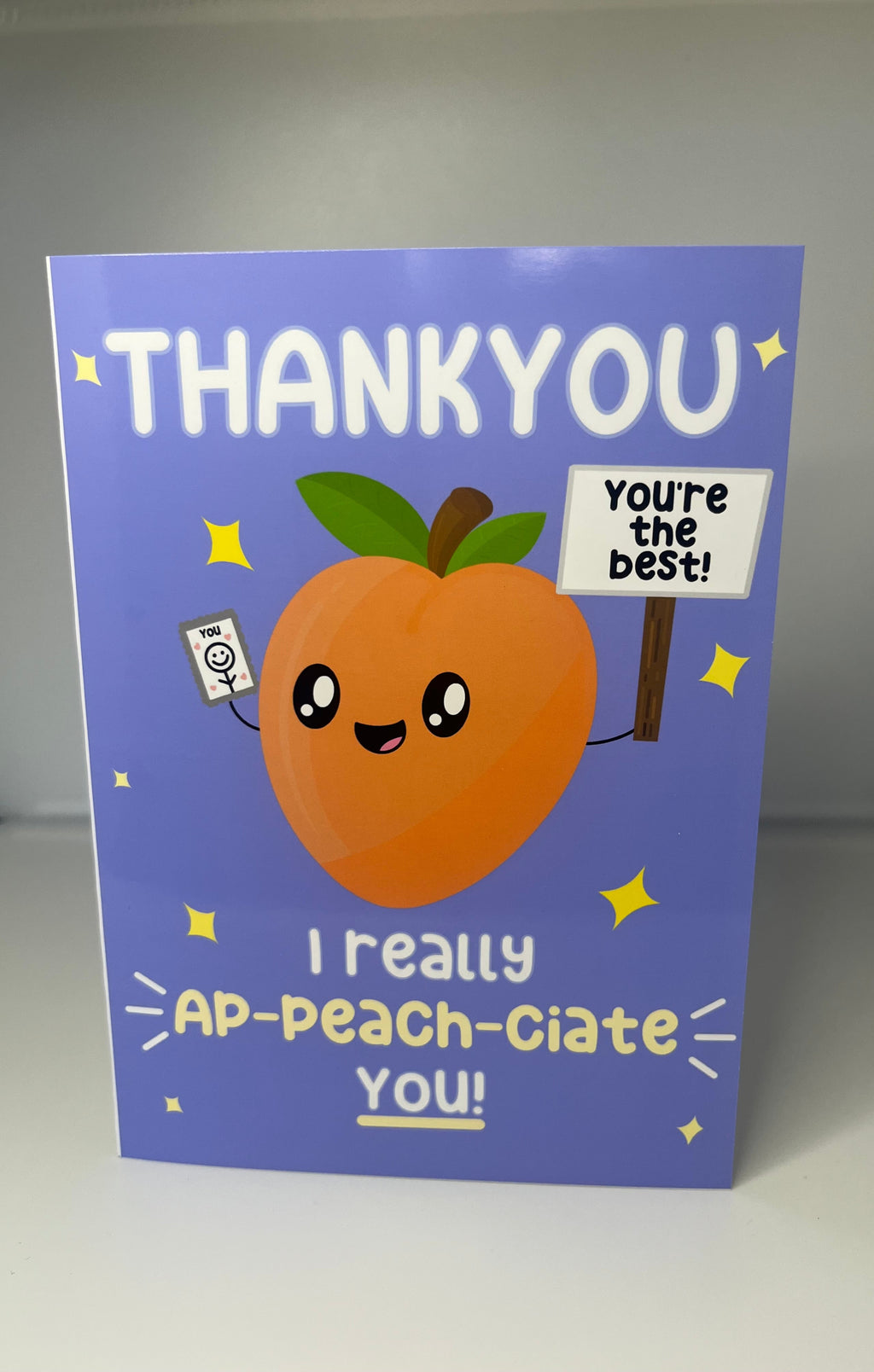 Thankyou I Really Appeachciate You Card