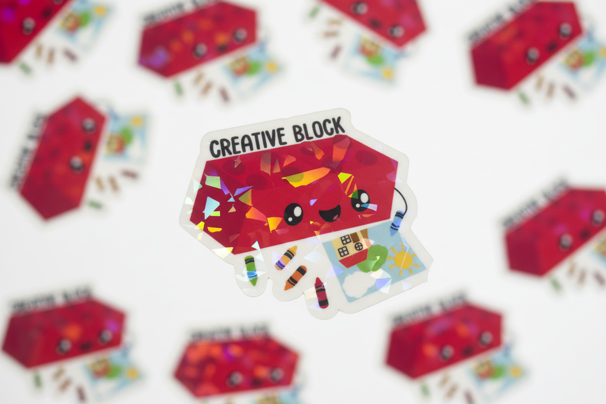 Creative Block Sticker