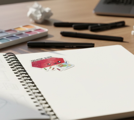 Creative Block Sticker