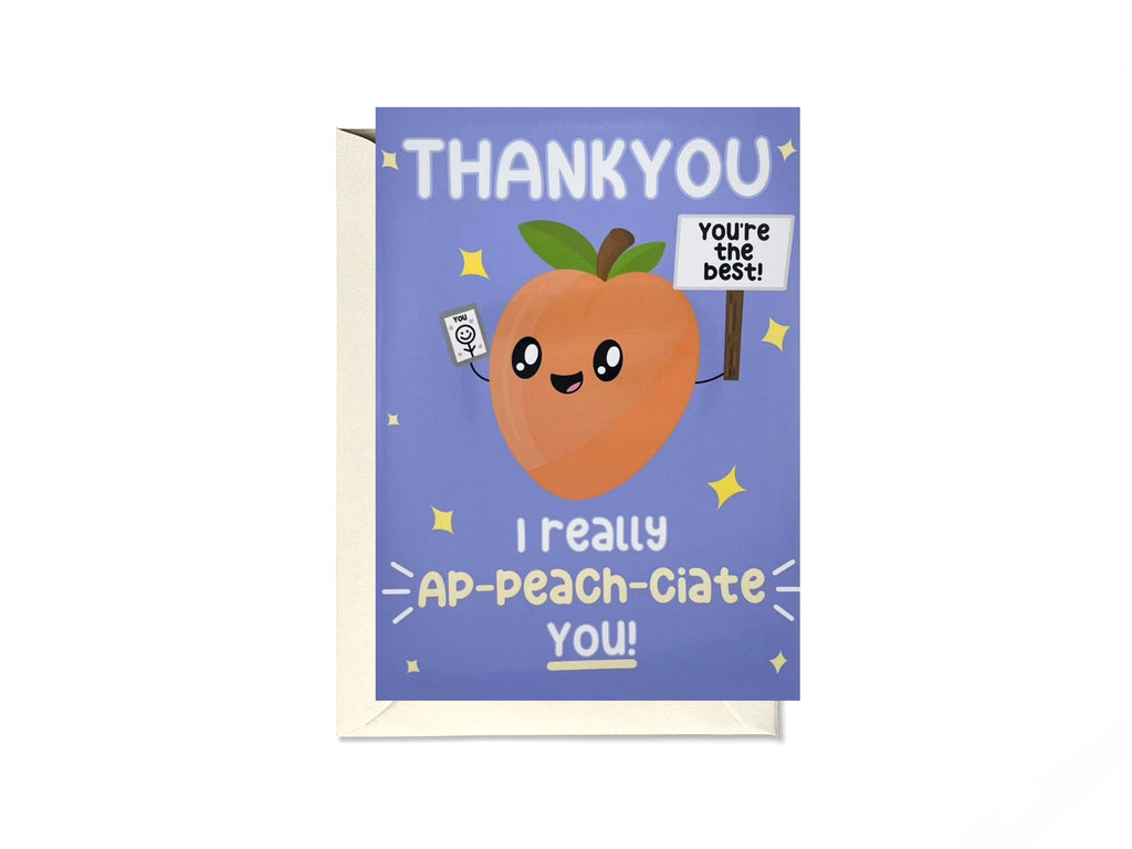 Thankyou I Really Appeachciate You Card