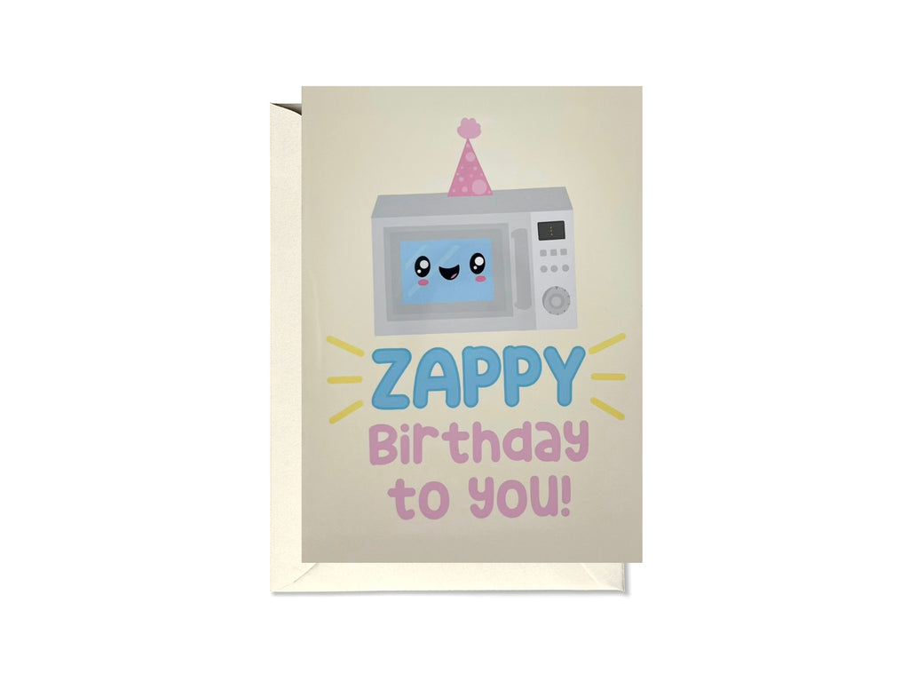 Zappy Birthday To You Microwave Card