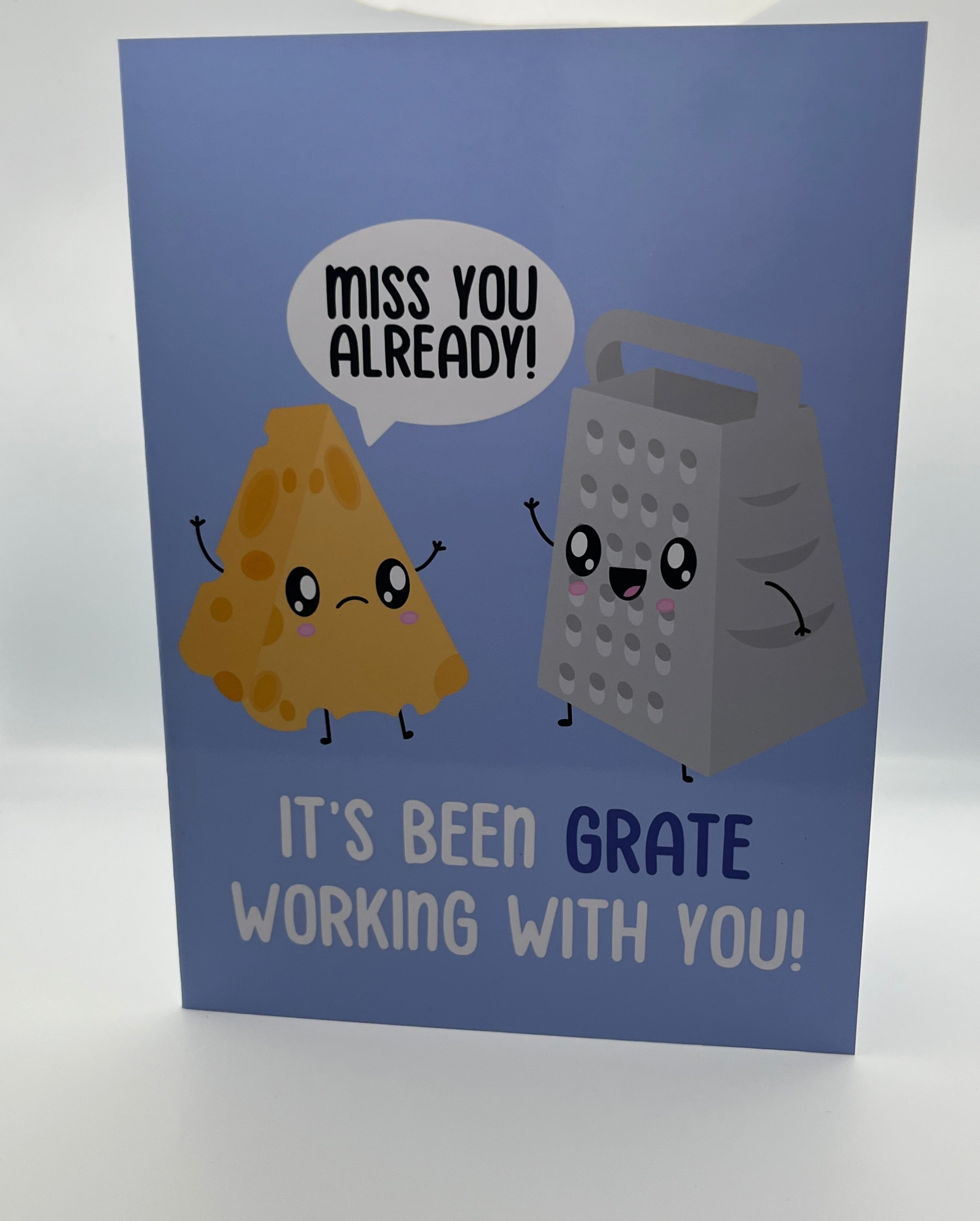 It’s Been Grate Working With You Card