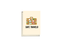 Safe Travels Suitcase card