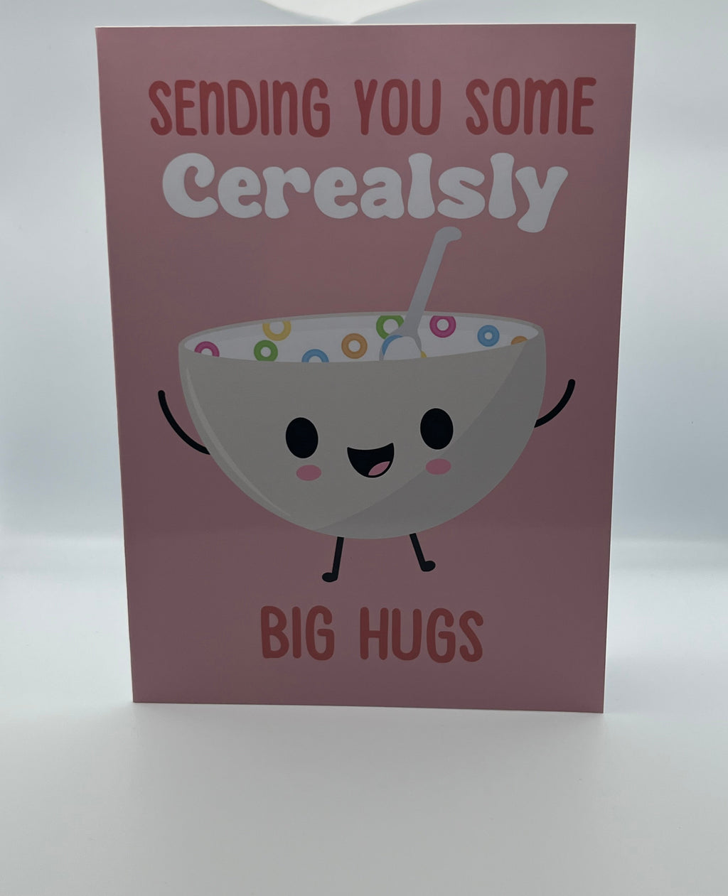 Sending You Cerealsly Big Hugs Card
