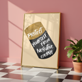 Protect Yourself From Negative Energy Battery Poster