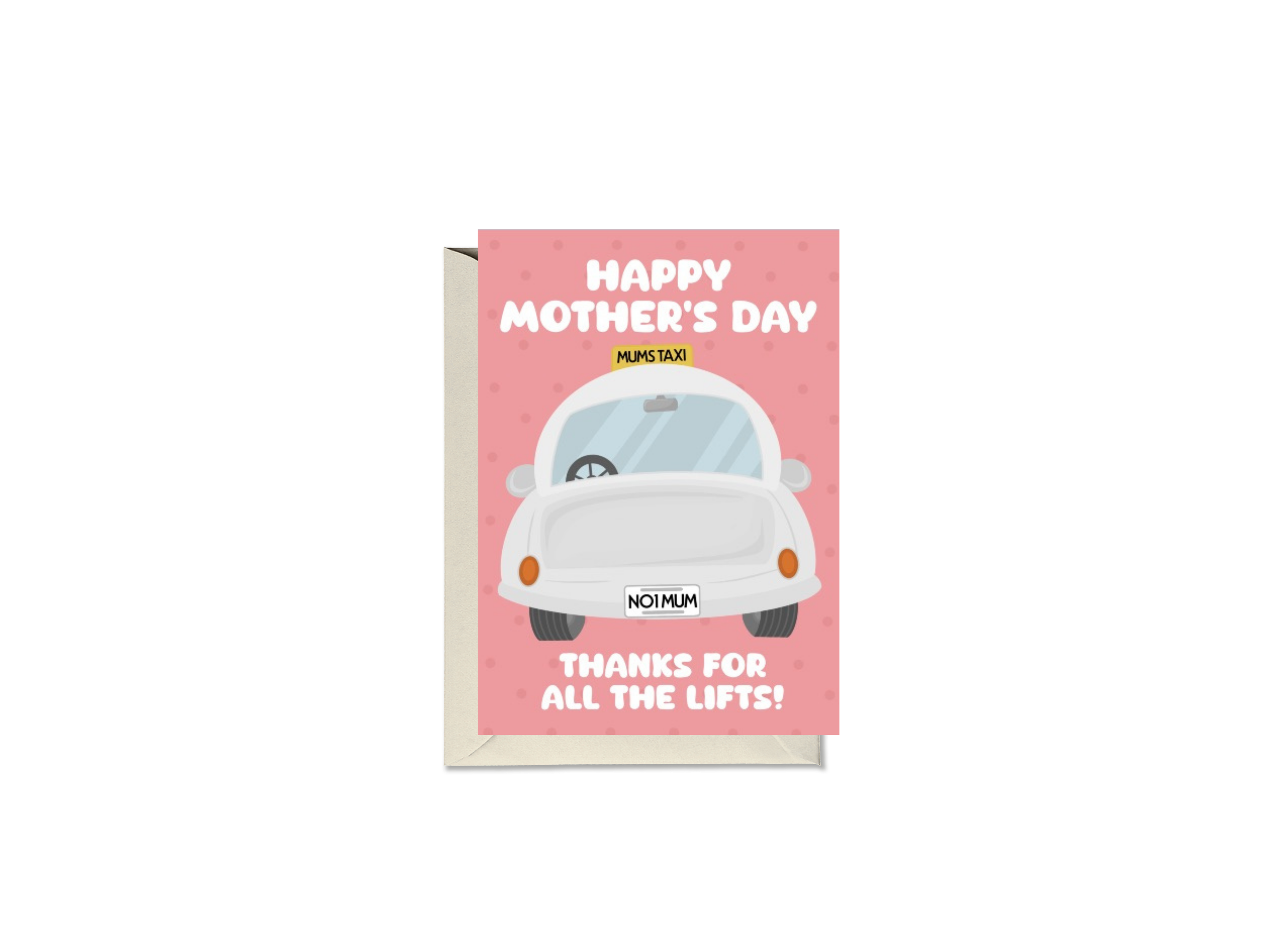 Happy Mother’s Day Thanks For All The Lifts Card