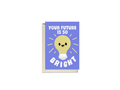 Your Future Is So Bright Lightbulb Card