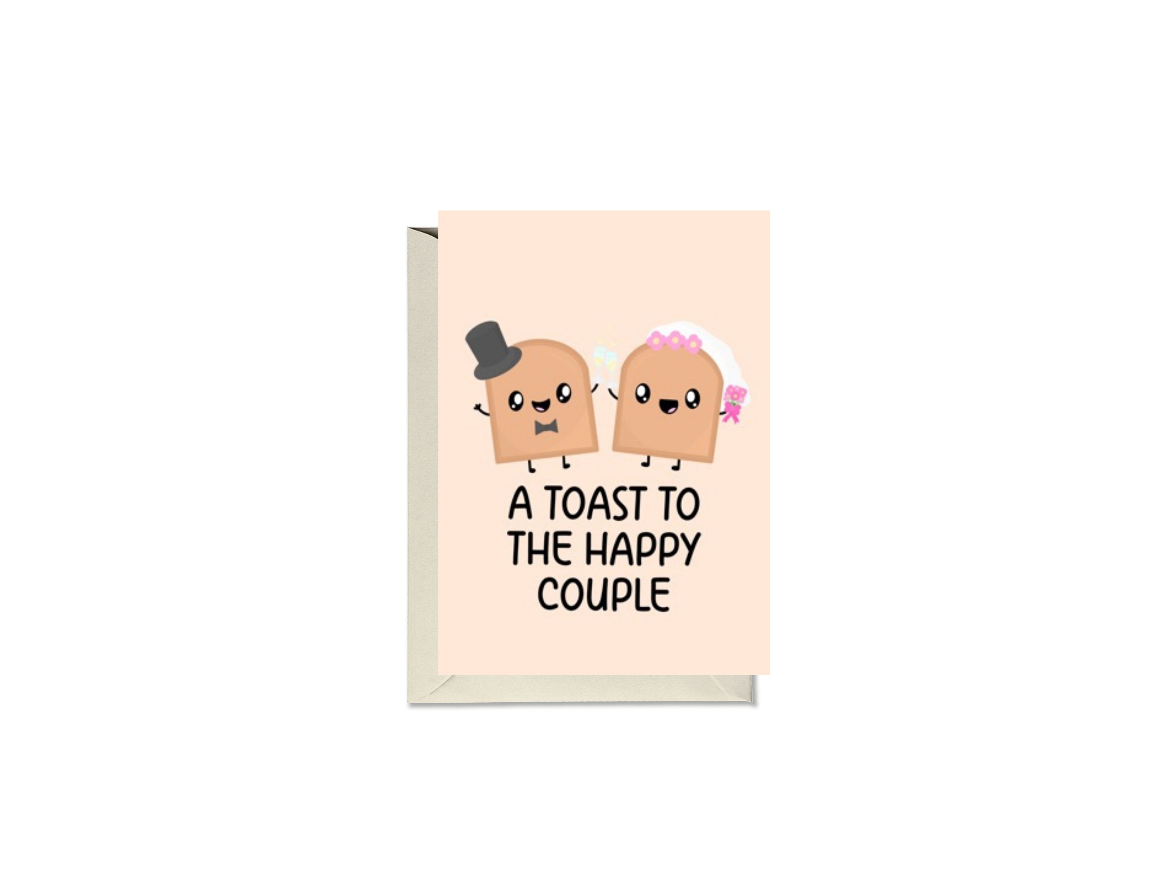 A Toast To The Happy Couple Card