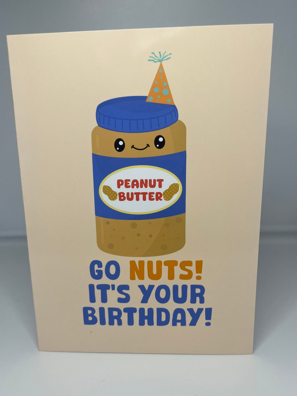 Go nuts! It’s Your Birthday! Peanut Butter Jar Card