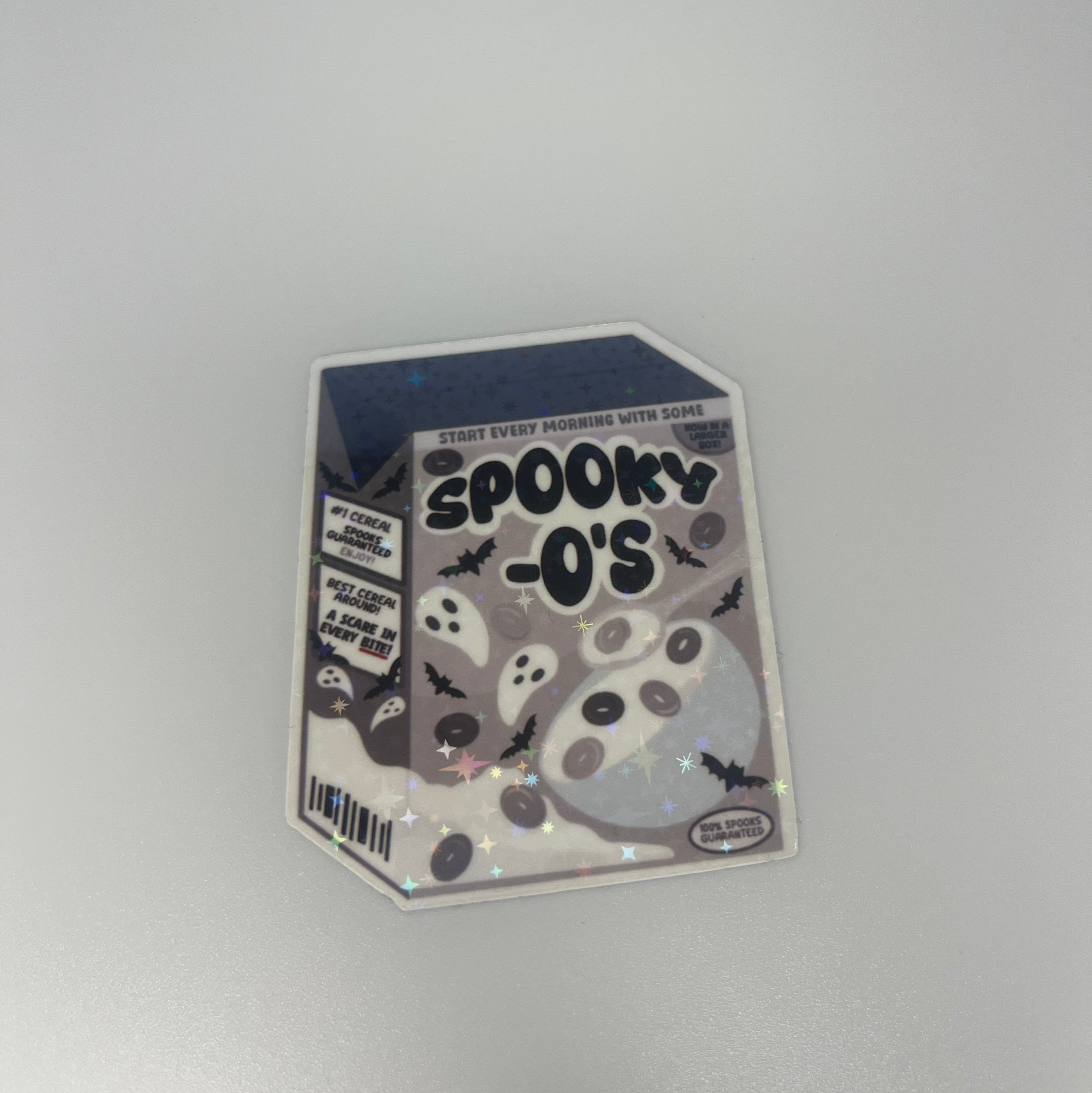 Spooky-os Cereal Box Sticker