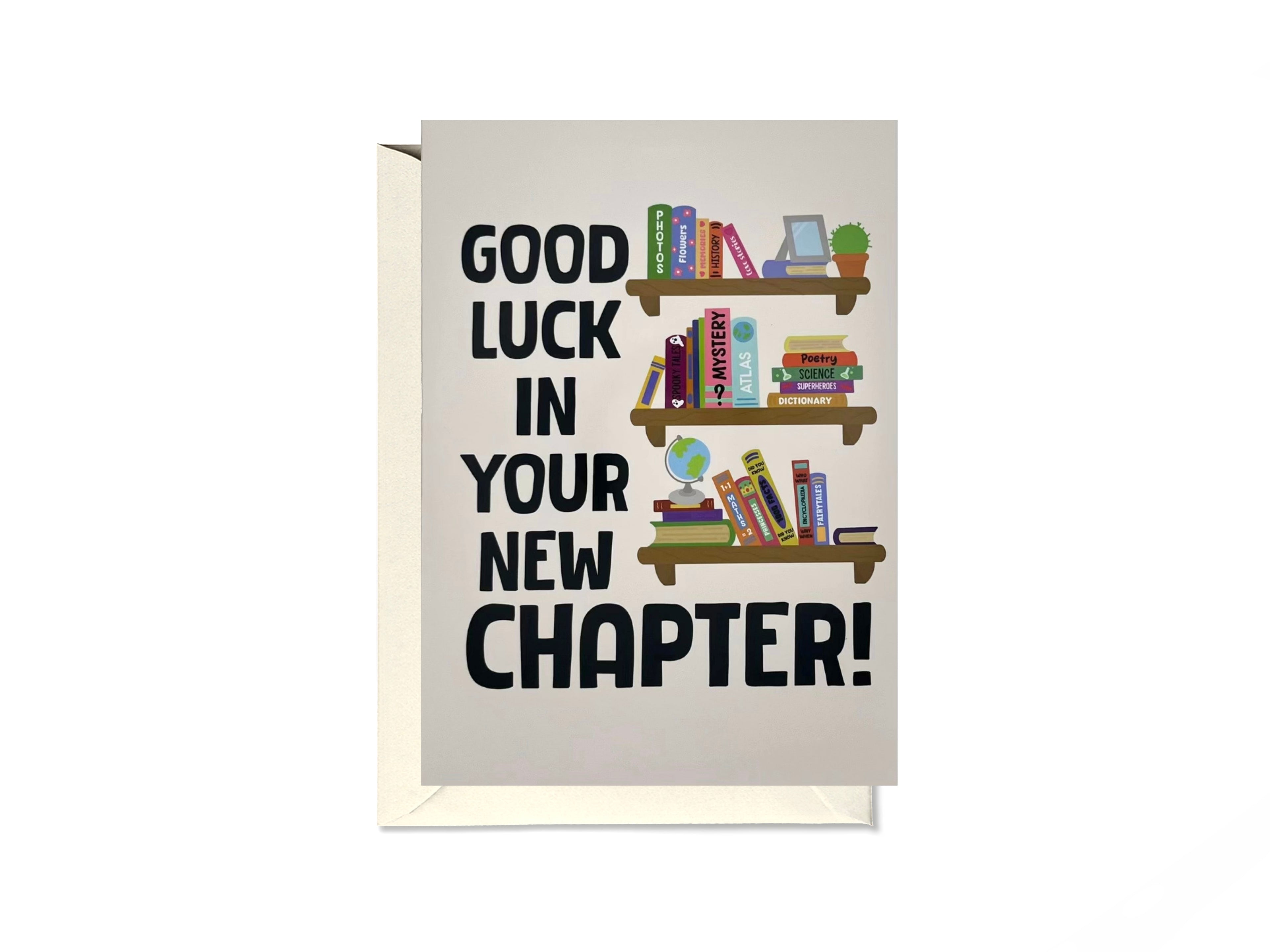 Good Luck In Your New Chapter Card
