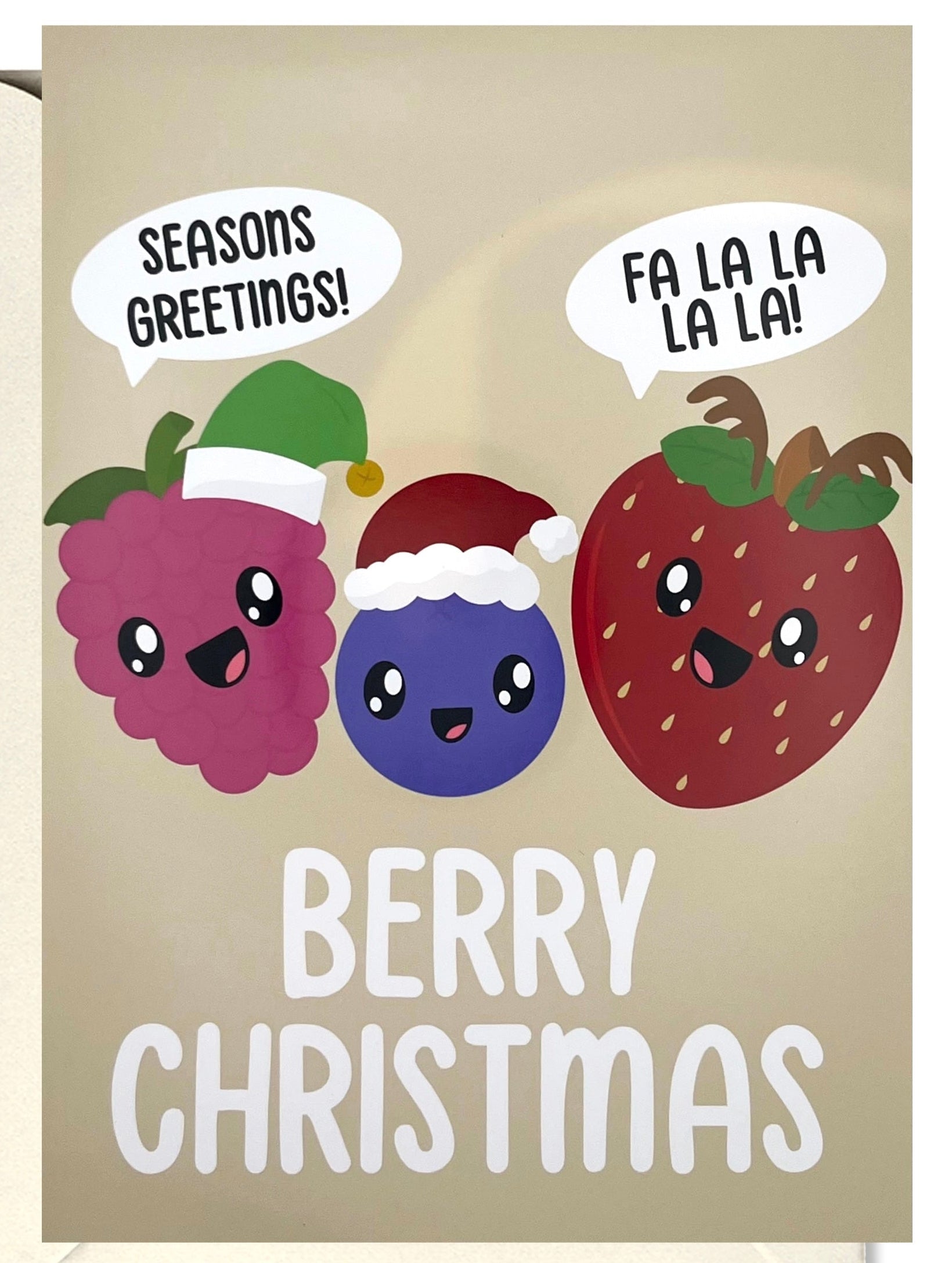 Berry Christmas Card