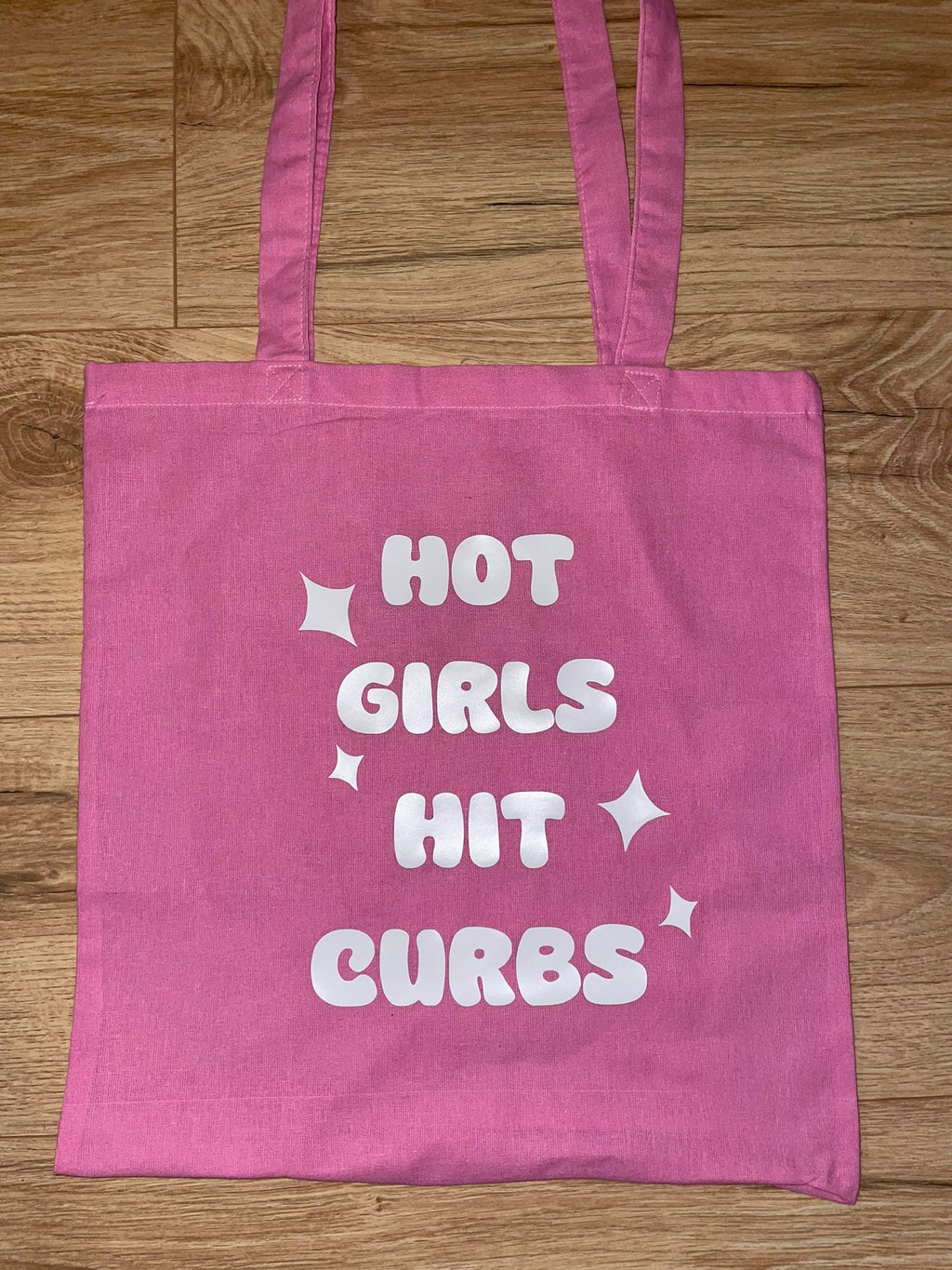 Hot Girls Hit Curbs Star Tote Bag