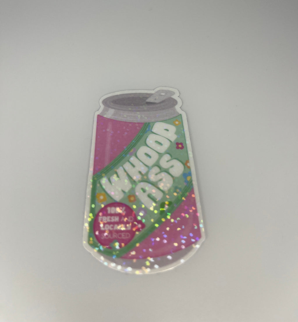 Whoop Ass Can Sticker