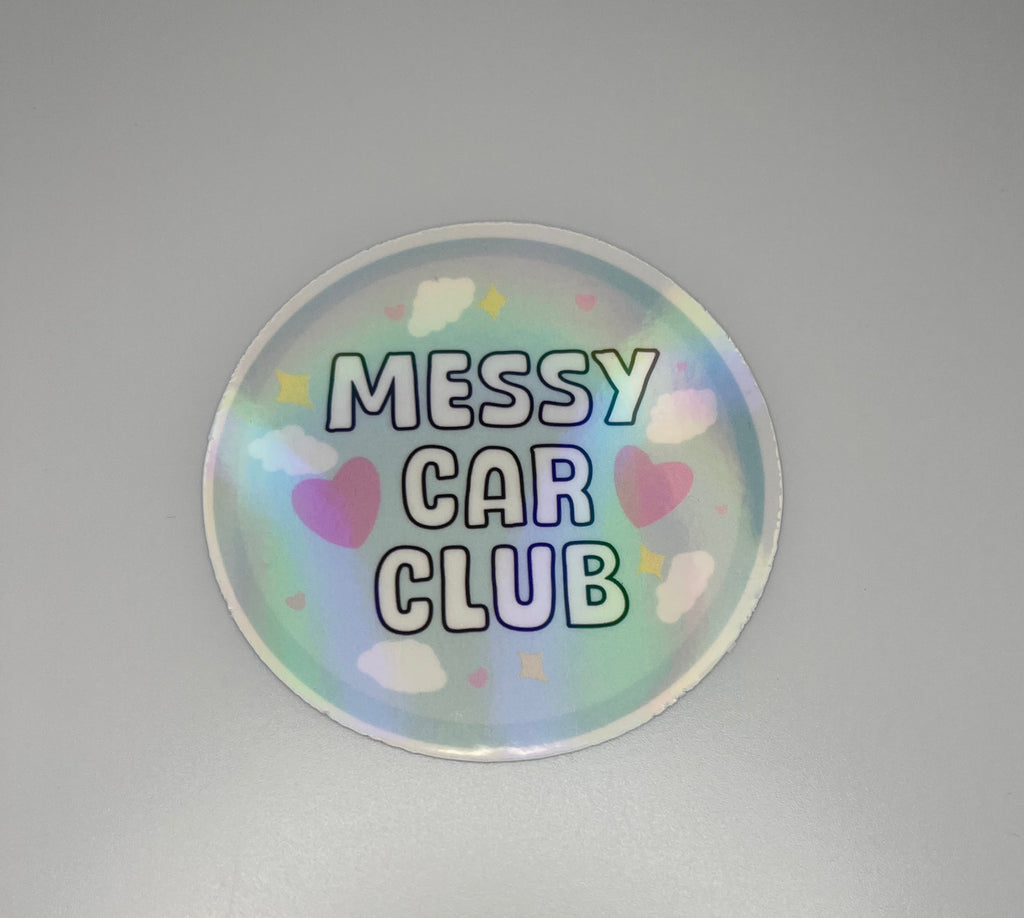 Messy Car Club Sticker