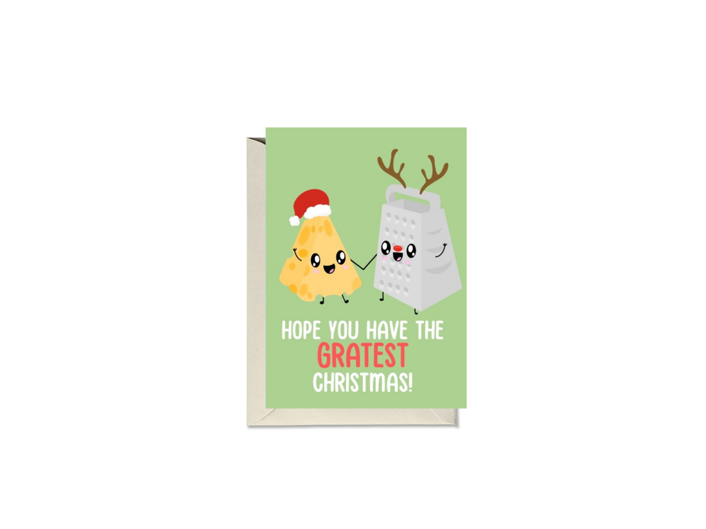 Hope You Have The Gratest Cheese Christmas Card