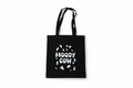 Moody Cow Sparkly Tote Bag