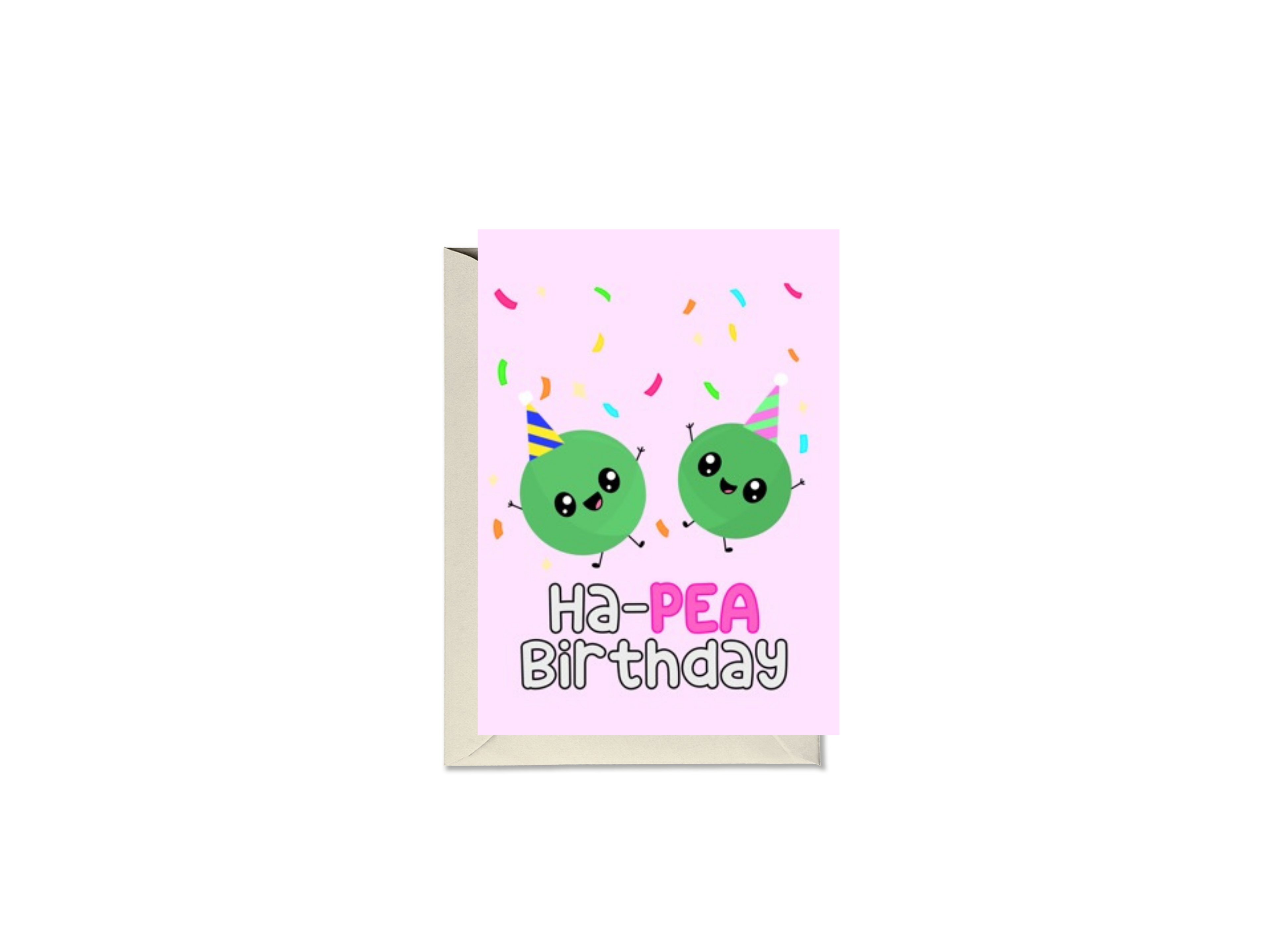 Ha-Pea Birthday Card
