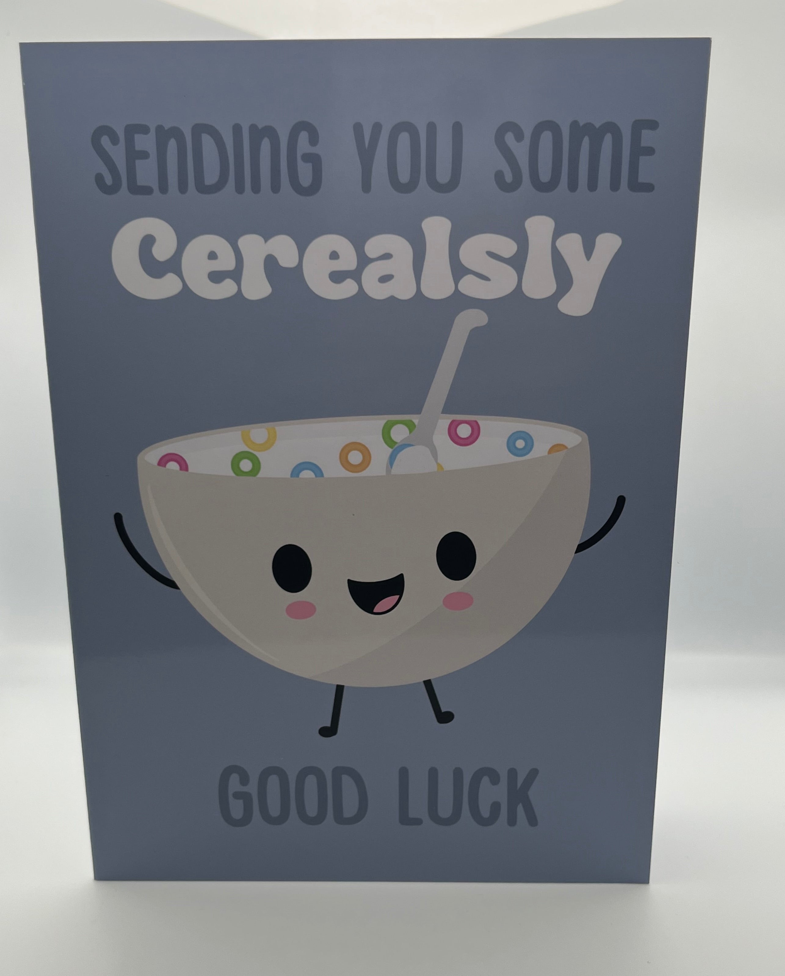 Sending You Some Cerealsly Good Luck Card