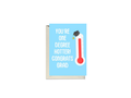 You're One Degree Hotter Congrats Grad Thermometer Card