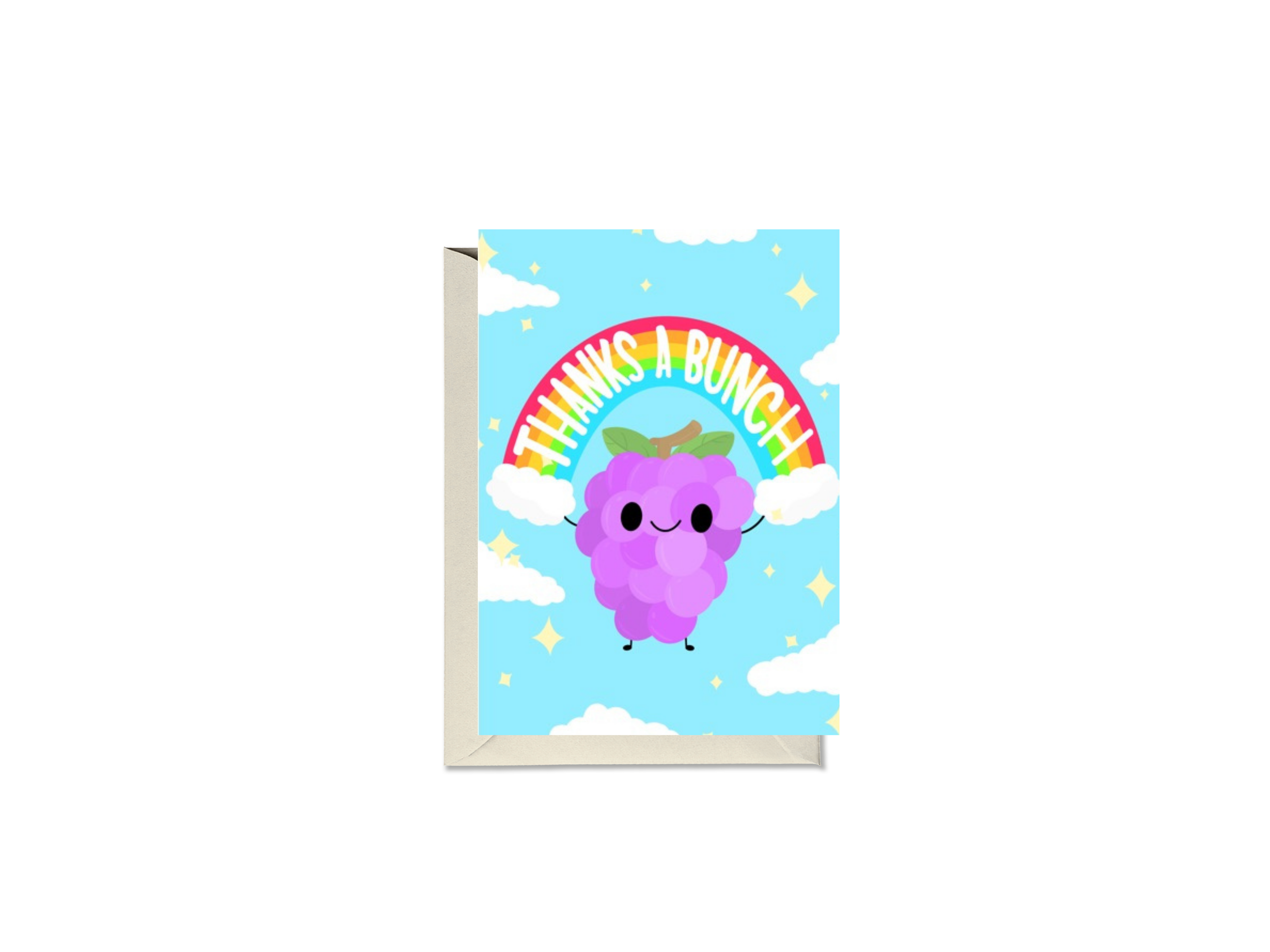 Thanks A Bunch Grapes Card