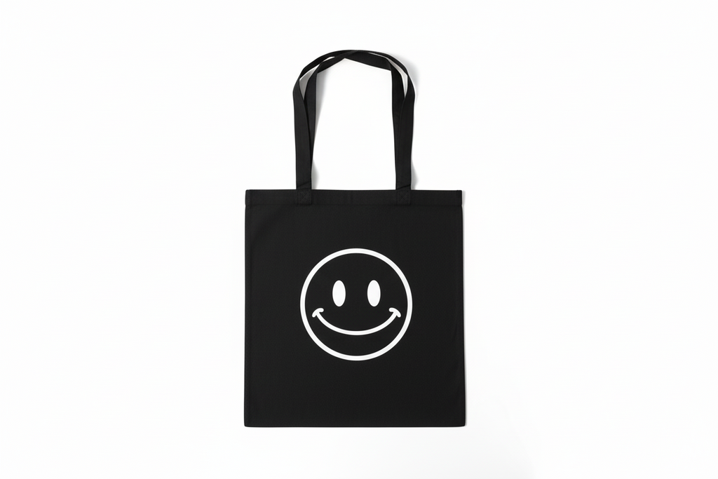 Smiling Face Tote Bag