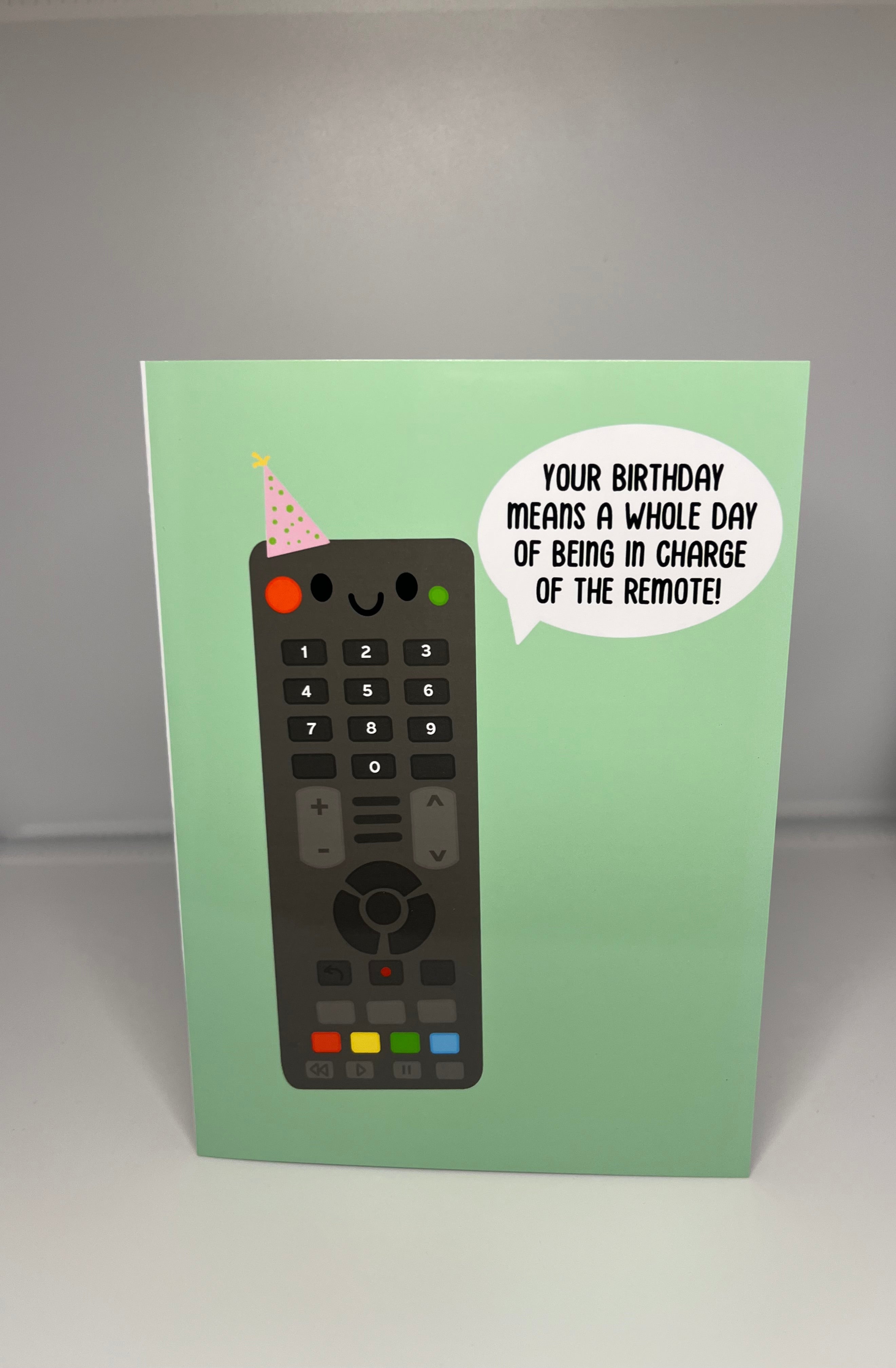 Your Birthday Means A Whole Day Of Being In Charge Of The Remote Card