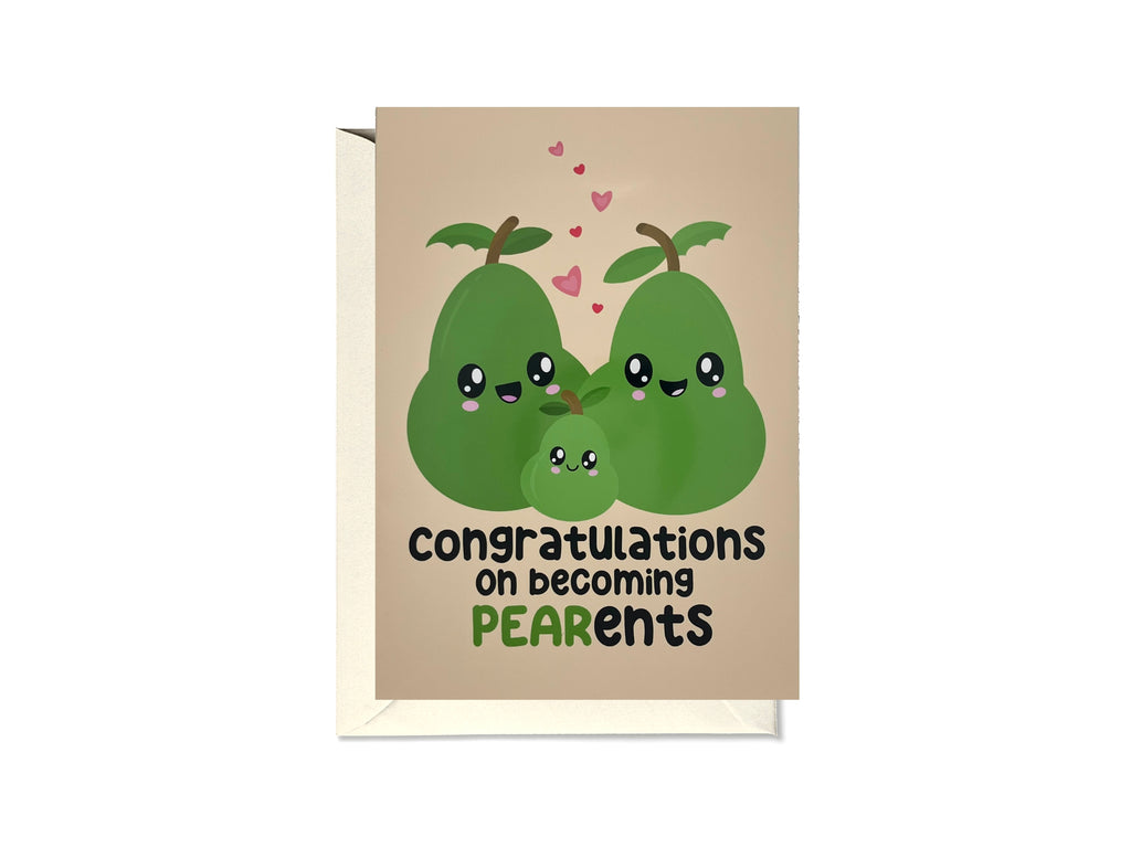 Congratulations On Becoming Pearents Card
