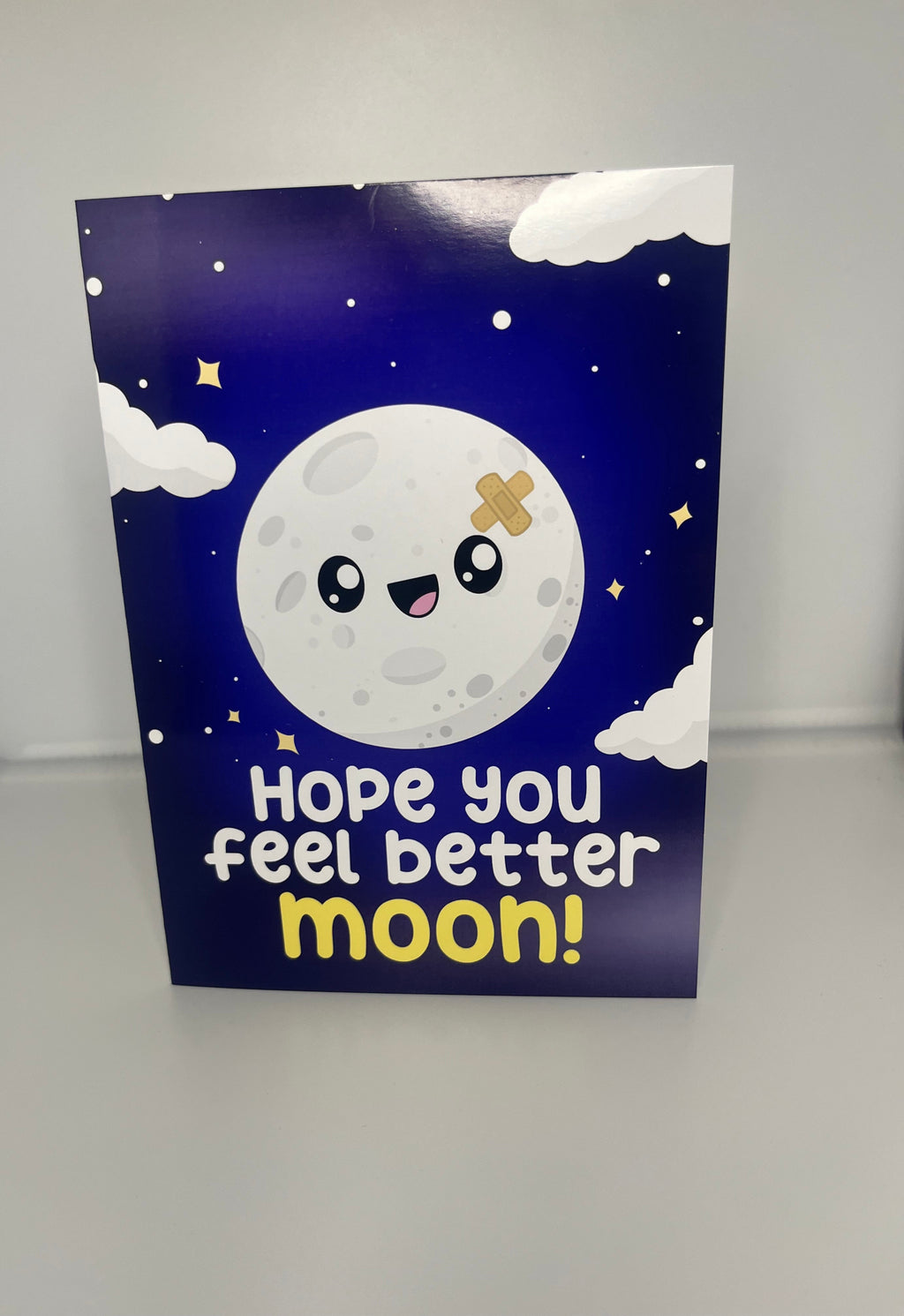 Hope You Feel Better Moon Card