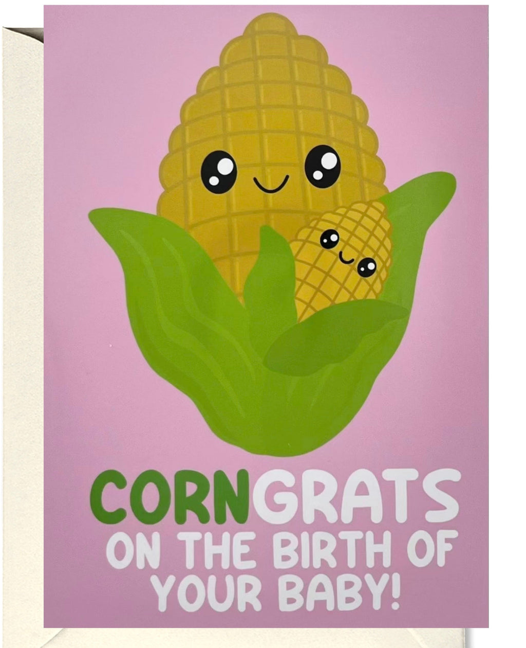 Corngrats On The Birth Of Your Baby Card