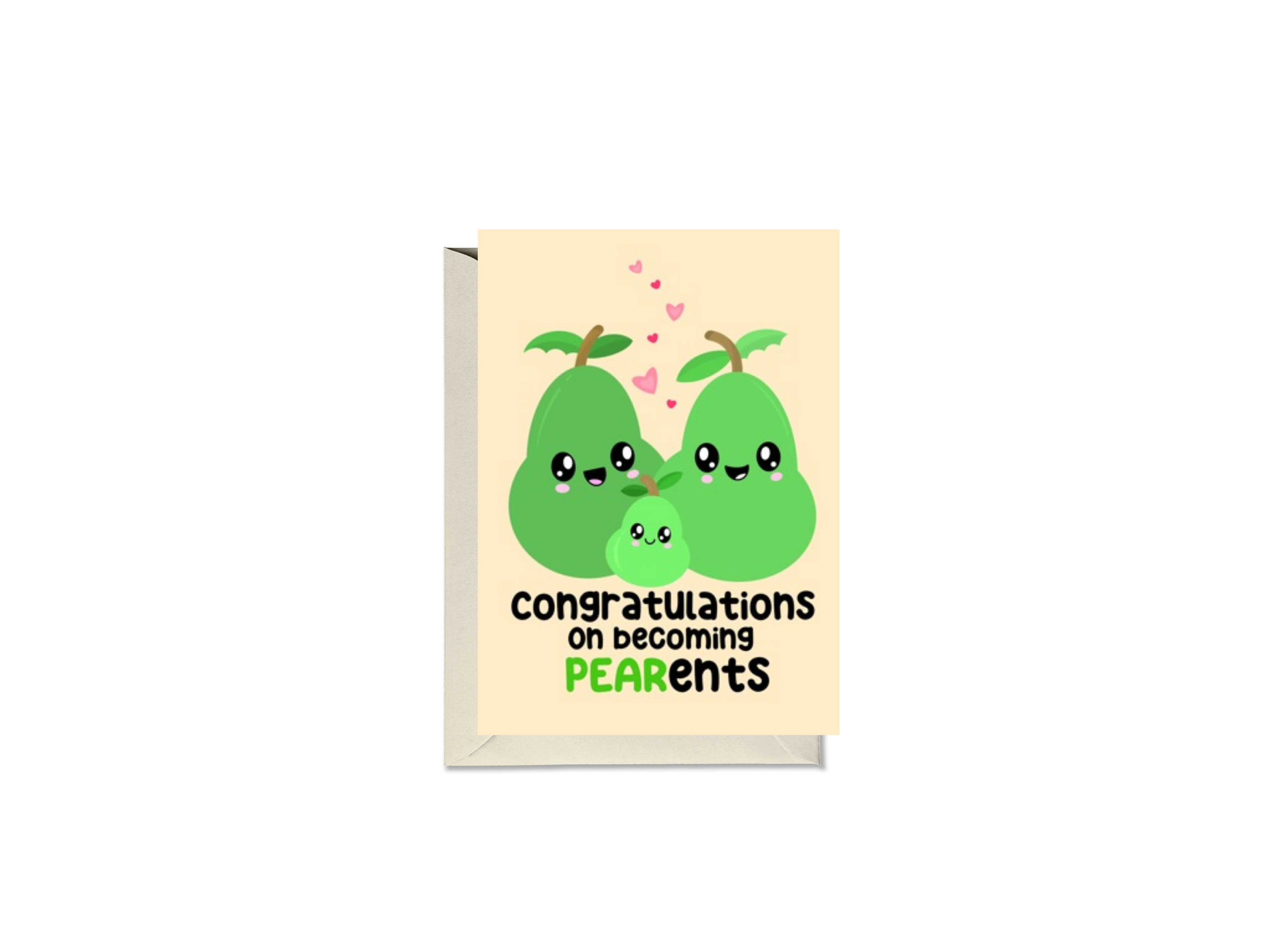 Congratulations On Becoming Pearents Card