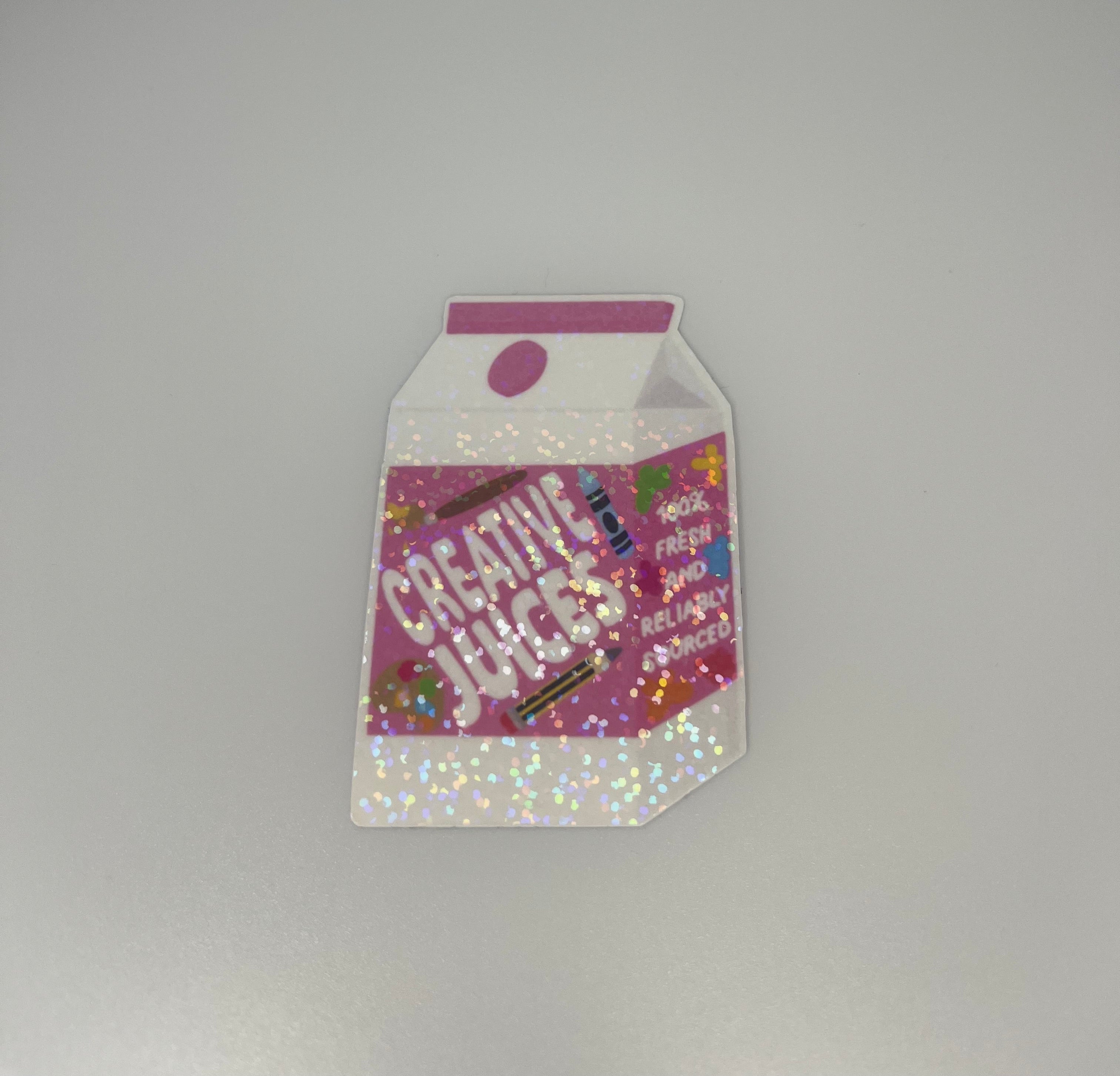 Creative Juices Carton Sticker