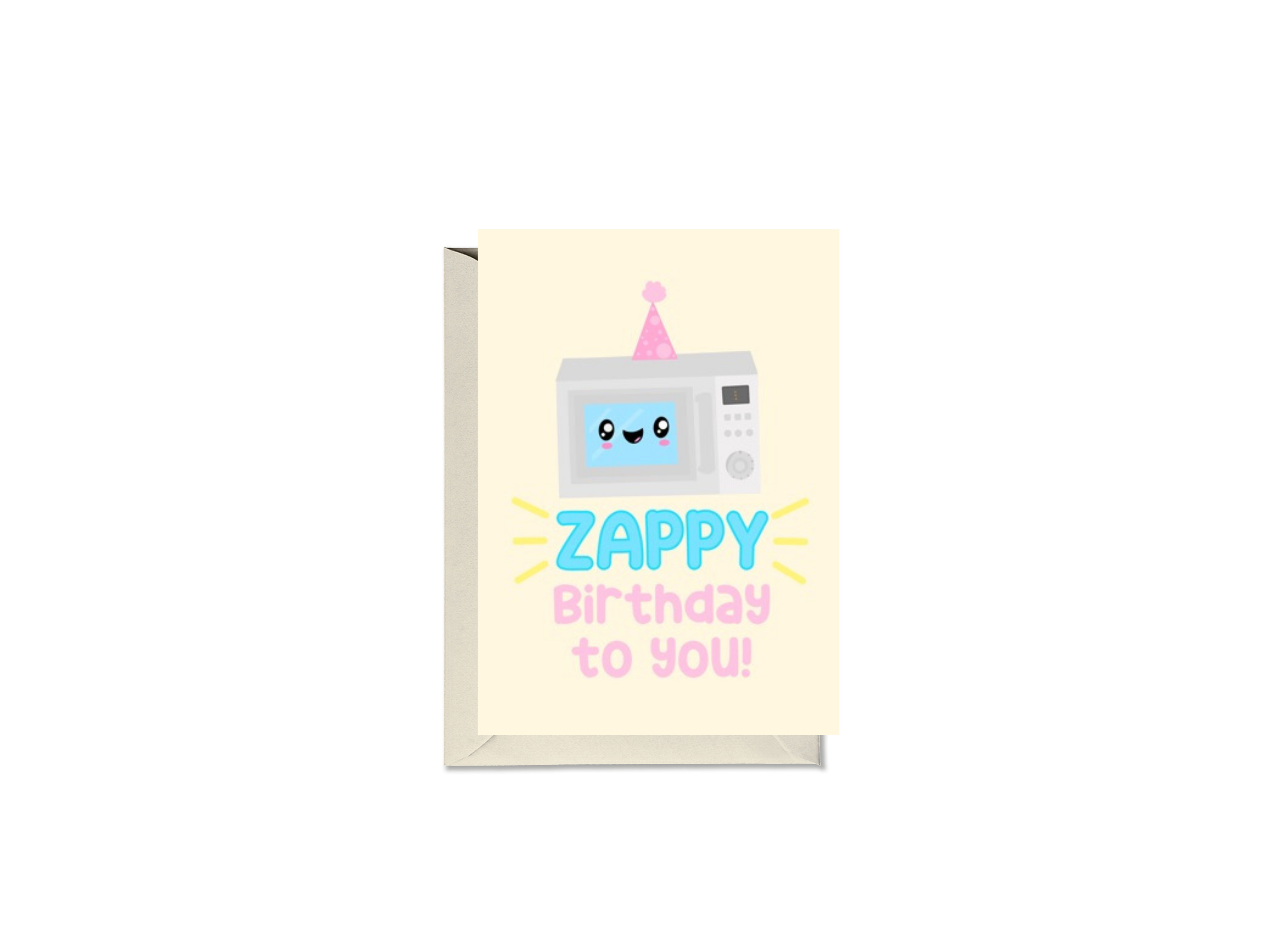 Zappy Birthday To You Microwave Card