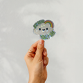 Brain Fog But Make It Cute Cloud Sticker