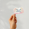 Just One More Chapter Book Sticker