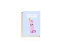 Hope Your Birthday Is Lit Card
