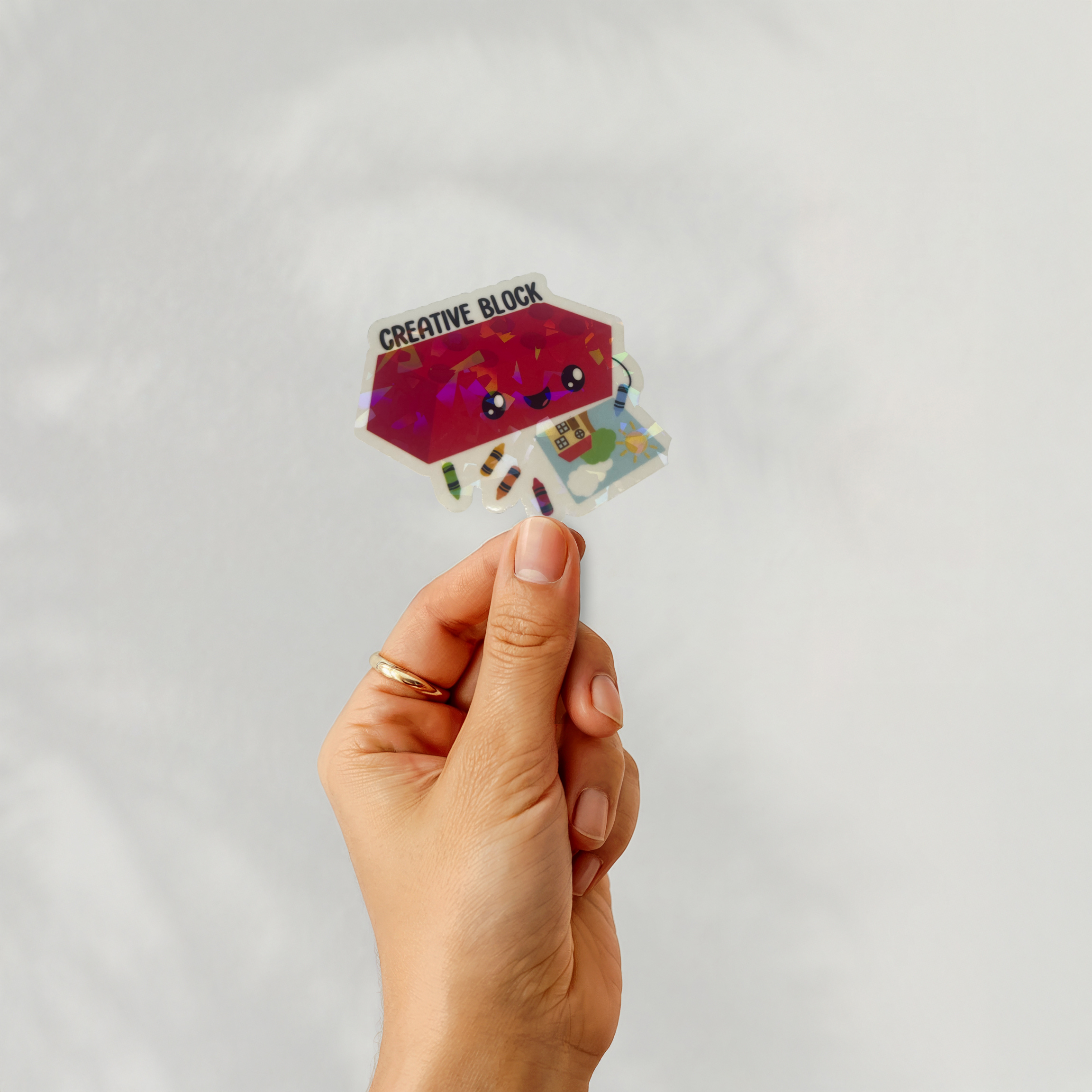 Creative Block Sticker
