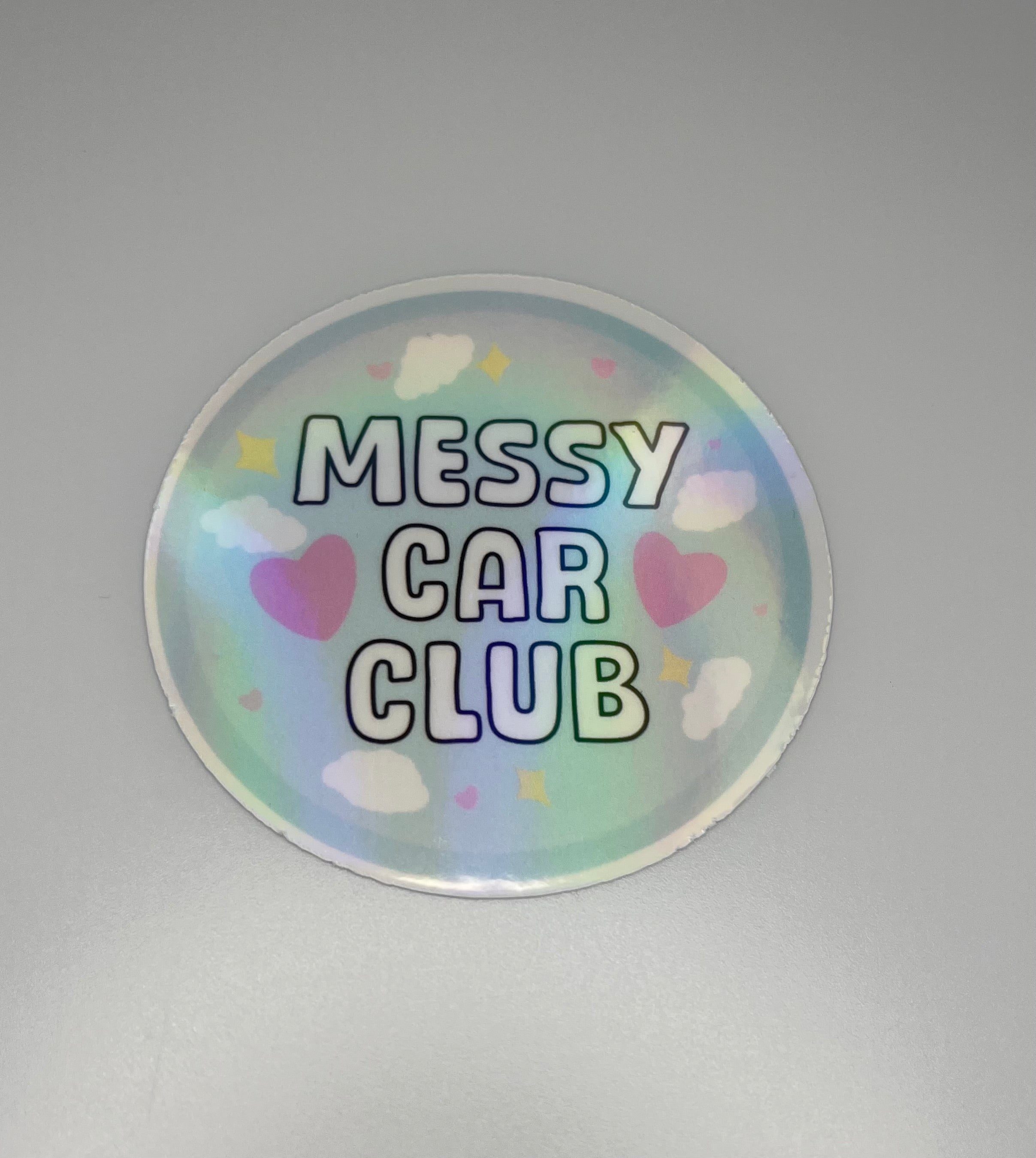 Messy Car Club Sticker