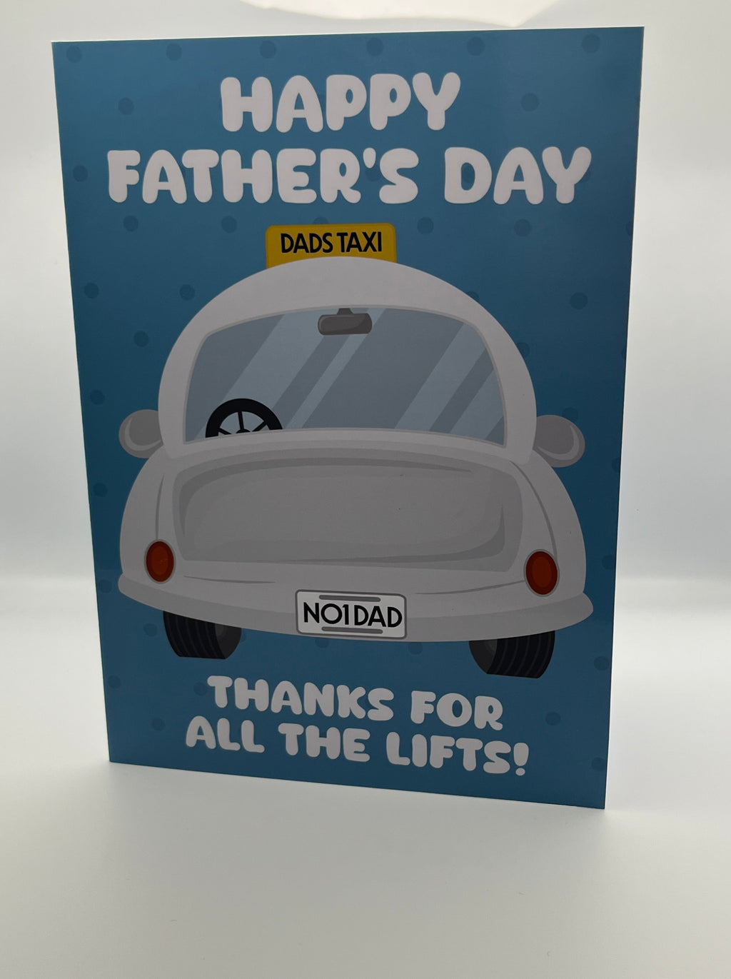Happy Father’s Day thanks for the lifts card