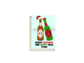 Merry Kissmas And A Hoppy New Year Card